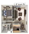 The Calumet The Calumet 1 Bed 1 Bath 737 Square Feet
